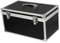 Warmhm Valigetta Rigida Imbottita in Alluminio Nero - Cassa Portautensili Quadrata Antishock Con Inserto in Schiuma - Valigia Metallo Per Strumenti e Attrezzi 29x16x15cm