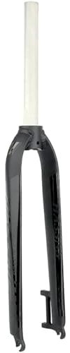 NBTRXWAFR 26/27.5/29 Pollici MTB Bike Fork, Forcella Rigida in Lega di alluminio/28.6 * 250Mm Tubo dritto/100Mm apertura/700Mm Lunghezza Totale/Adatto Mountain Bikes,Nero,27.5inch