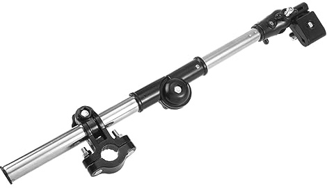 UPKOCH Umbrella Stand for Bike Electric Stroller Umbrella Bracket and Clamp Adjustable Holder for Outdoor Use Heavy Duty Parasol Base