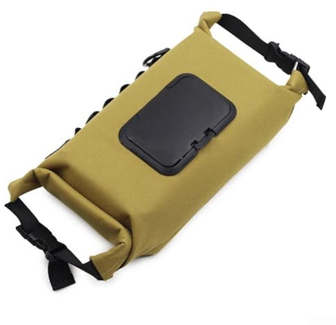 Sac de rangement pour lingettes conçu pour être accroché facilement n'importe où pendant vos aventures en plein air (marron)