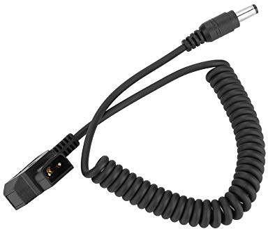 Akozon D-Tap-Stecker auf DC 2 1 Mm Kabel 5 5 X 2 Mm für DSLR Power V Mount und -Batterien Kompatibel