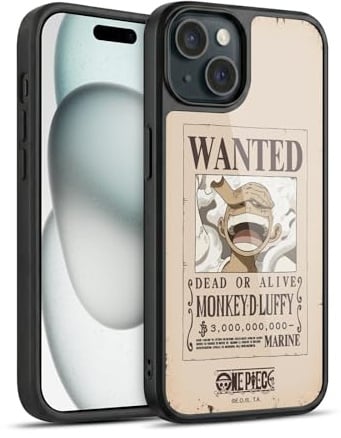 Head Case Designs Offizielle One Piece Luffy Gear 5 Poster Grafische Kunst Gel Armour Hülle [Militärischer Schutzgrad] kompatibel mit Apple iPhone 15