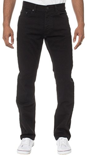 Enzo Mens Jeans EZ359 Black 30L