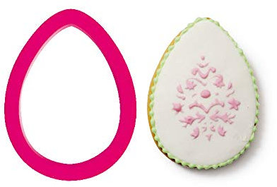 DECORA 0255129 AUSSTECHER AUS Kunststoff Ei 8 X 5,5 X H 2 cm