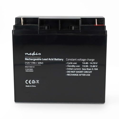 Wiederaufladbare Blei-Säure-Batterie - Bleisäure - Wiederaufladbar - 12 V - 17000 mAh