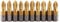 Set of 10-Piece Magnetic Screwdriver Bits, PH2 Non-Slip Titanium Coating Bits Set 1/4-inch Hexagonal Connection 25mm Long for Drill/Drivers