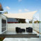 AXT SHADE Toldo Vela de Sombra Impermeable Rectangular 2x3m Protección Rayos UV para Exterior Terraza Patio Jardín-Crema
