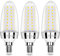 SAUGLAE Ampoules LED 15W, Équivalent 120W Ampoule Incandescente, 4000K Blanc Neutre, 1700 Lm, Ampoules à E14 Petite Vis Edison, 3 Pièces