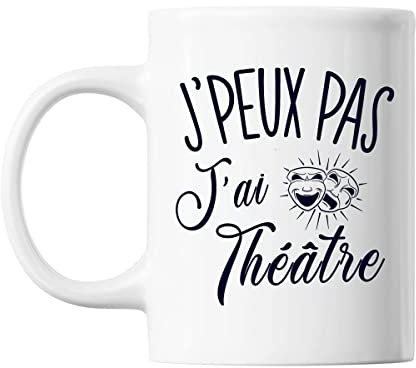 Mug Théâtre j'peux pas Blanc