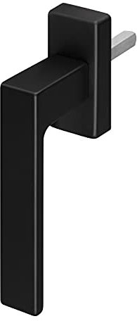 Fenstergriff CUBE schwarz 120 x 22 mm Vierkant 7 x 7 mm Fenstergriffolive von SOTECH