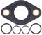 Ventildeckeldichtungssatz Motorventildeckel Flanschdichtung O-Ring-Kit 11377502022 Schwarz Autoteile Ersatz für 3er E46 E90 E91