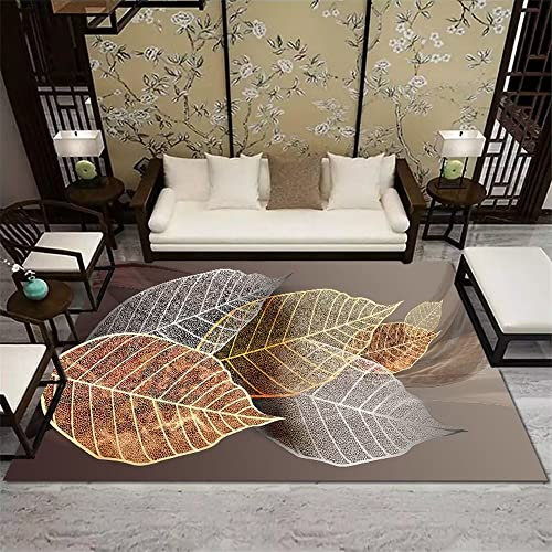 RUGMRZ Deko Wohnung Abstraktes und einfaches Wohnzimmer High-End Wohnzimmer Couch grau Vintage Teppich modern deko Wohnung günstig teppich80x140CM
