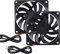 2Pcs 8010 DC 5V Lüfter 3D Drucker 80x80x10mm Bürstenlos 80MM Kugellager für PC CPU Computer Gehäuse Kühler - USB