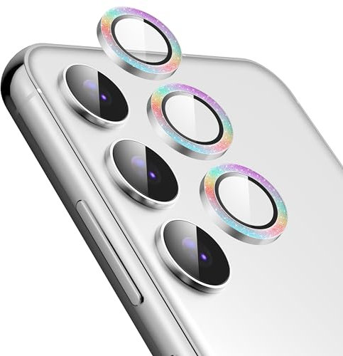 Diruite Lens Protector for Samsung Galaxy S24 Camera Lens Cover,HD Anti-Scratch Tempered Glass+Aluminum Frame Lens Protector for Samsung Galaxy S24 Camera Protector