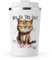 MAXIKIWI - Insulated Double Walled, Leakproof Stainless Steel Mug, Coffee or Tea Travel Tumbler with Lid, Keep Drinks Hot and Cold - Sarcastic Funny Grumpy Cat I - 350ml