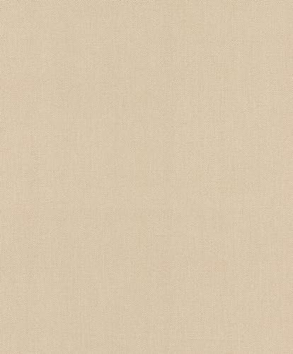 Rasch Tapeten 633689 - Unitapete aus Vlies in Sand aus der Kollektion Color your life - 10,05 m x 0,53 m (LxB)