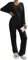 CheChury Zweiteiler Damen Lounge Set V-Ausschnitt Einfarbig Loungewear Gerippt Shirt Top Langärm mit Hose 2-Teiliges Hausanzug Jogginganzug Loungewear Nachtwäsche Hauskleidung Freizeit Outfit