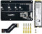 Yahboom PCIe to M.2 Adapter Board,M.2 HAT+,Compatible with RPi 5, Supports Installation of NVMe Protocol 2280/2260/2242/2230 M.2 SSD and Pi5 Radiator (PCIe to M.2 Adapter+256GB SSD)