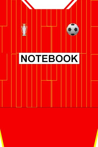 Liverpool Home Kit Style 2024/25 Notebook / Journal