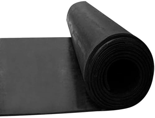 Smooth Rubber Roll Flooring Matting | 3mm Thick | 1.5m Wide | Up to 15m Length (1.5m x 1m)