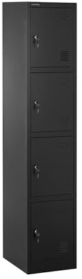 Fromm & Starck Star_MCAB_49 Spindschrank 4 Fächer abschließbar 80 kg Mehrzweckschrank Metallschrank Schließfachschrank