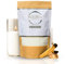 TerraRita | Kit para hacer Velas de arena | 500 g de Cera perlada vegetal | Mechas | 2 Palo Santo | Sin fundir | Sin parafina ni tóxicos | Velas blancas listas para usar | 500 g