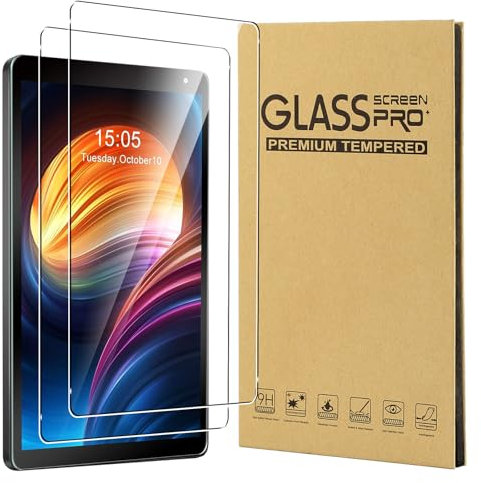 CONAPIKA 2 Stück Schutzfolie für AWOW 10.1 Inch Tablet 10.1 Zoll, 9H Härte Kratzfest Anti-Bläschen Gehärtetes Glas Folie HD-Klar Hohe Empfindlichkeit Anti-Fingerabdruck Displayschutzfolie