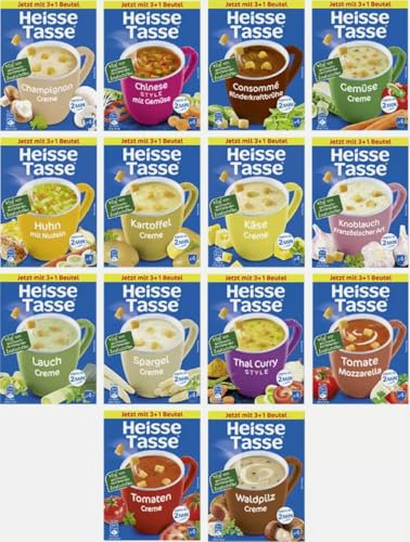 Mixpaket – 14 x Heiße Tasse
