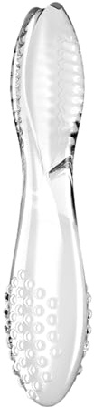 Satisfyer Dazzling Crystal 2 Glasdildo | G-Punkt Dildo | 20 cm | Sex Toys | 20 cm Glas Sextoy mit Rillen & Noppen | Borosilikatglas | Kristallklar & gleitfreudig | Sexspielzeug | G-Punkt Stimulation