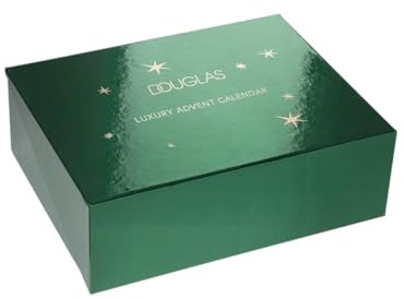 Douglas Luxury Adventskalender 2025, Beauty Set mit Pflege, Make-up und Duft, Grün, 24 Türchen, 300€ Warenwert