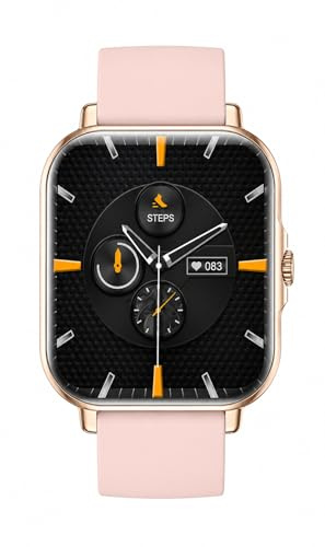 zaisia Smartwatch Uomo Donna con Chiamare/Rispondere, 2.01 Molteplici modalità Sportive Orologio Smartwatch con Contapassi/Sonno/Cardiofrequenzimetro, IP68 Orologio Intelligente per Andorid iOS
