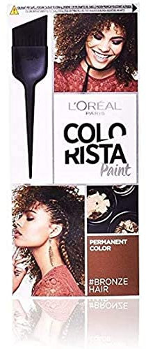 Dermocura L'Oréal Paris Colorista Paint Colorazione Permanente con Pennello, Facile Applicazione, Colore Ricco di Riflessi, Bronze