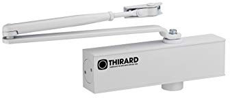 THIRARD - Ferme-porte automatique hydraulique Design force 2 à 4, blanc