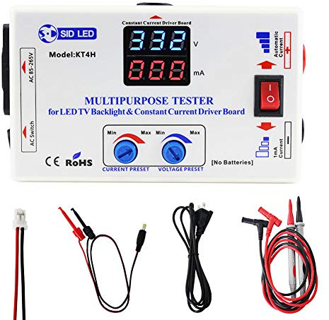 SID LED Multipurpose Tester for LED TV Backlight and Constant Current Driver Board used in All LED Lights Repair Output 0-330V