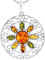 ANDANTE Premium Collection - Echter OSTSEE Bernstein Kettenanhänger in 925 Sterling Silber ** Machu Picchu ** Zertifiziert - Gold des MEERES - Farbe COGNAC, GRÜN, ZITRONE