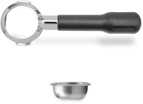 LELIT LELIT57 Bottomless Portafilter - Silber/Schwarz