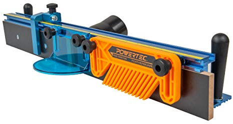 POWERTEC 71536 Deluxe Router Table Fence System 3-3/8” Tall 24 Long