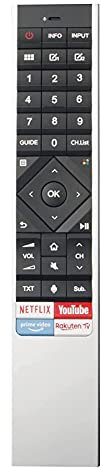 ERF6A62 Telecomando fit for Hisense TV H50U7B H5508B H55U8B H65U8B H55O8B H55U7B H55U8BE H55U8BUK H65U8BE H65U8BUK HE55U7A9EUWTSG HE55U6F1UWTSG HE65U6F1UWTSG HE65U7A9EUWTSG HE55A8000KWTSG HE100L5
