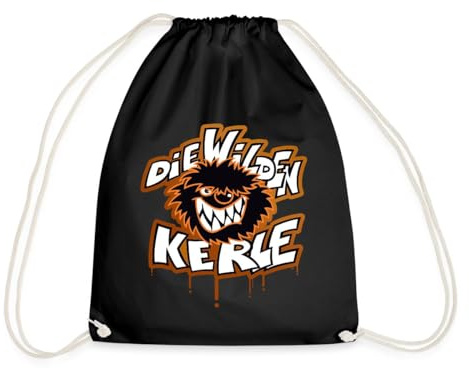 Spreadshirt Die Wilden Kerle Logo Tropfen Graffiti Turnbeutel