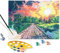 Ravensburger CreArt 20279 - Magisches Licht - Malen nach Zahlen Erwachsene, DIY Malset mit Pinsel und Acrylfarben, Geschenk für Frauen und Männer, Malen für Erwachsene