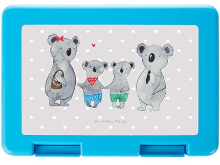 Mr. & Mrs. Panda Brotdose Koala Familie zwei - Geschenk, beste Familie, Lunch box, Lieblingsfamilie, Mama, Familienzeit, Koalafamilie, Brotbox,
