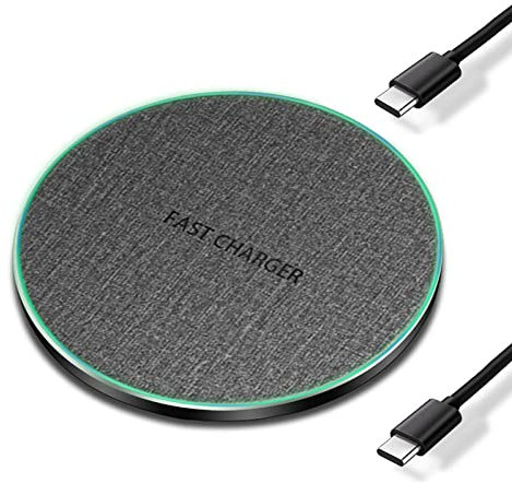 20W Fast Wireless Charger Pad,Wireless Charging Station Compatible with Apple iPhone 16/15/14/13/12/11/Plus/Pro/XS/X,Air Pods Pro/4/3/2;VNBBT Charge Mat for Samsung Galaxy/Note & Galaxy Buds