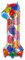 Ponmoo Foil Palloncini Numeri 1 Multicolore 40 (101cm), Gonfiabili Elio o Aria, Gigant Numero 0-9, 10-29, 30-100, Granda Palloncino per Anniversario, Decorazione Feste di Compleanno