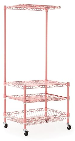 DormCo Suprima® Portable Mini Fridge Organizer - Pink