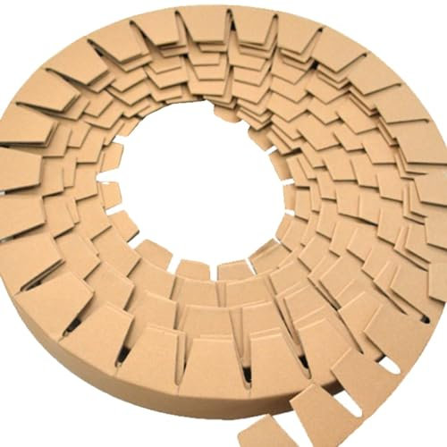 Kantenschutz aus Karton Ringförmig Eckschutz- Verstärkt Kantenschutz Aus Karton- Leichtes Gewicht Schachtel-Eckenschützer Für Versand Möbel Andere Zerbrechlich, Packung Mit 10 & 50 ( Color : 10 PCS ,