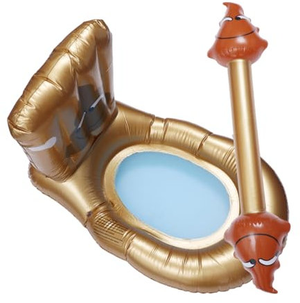 ibasenice 1stk Strandliegen Für Poolflöße & Für Frauen Schwimmreifen Schwimmen Liefert Schwimmparty Liegestühle Für Lustiger Schwimmring Schwimmbadparty Pool-Party Schwimmerrohr Aufblasbar