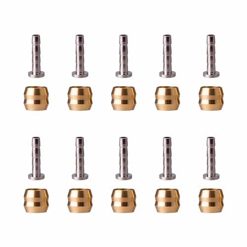 Scheibenbremse Olive Einsatz, Olive Steckereinsatz,Hydraulische Scheibenbremsschlauch, Fahrradschlauch Oliveneinsatz für BH90 Mountainbike, 10 Set.
