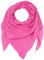 fashionchimp BASIC-Dreieckstuch in Uni-Farben aus 100% Baumwolle, Dreieck Musselin-Schal, leichtes Tuch für Damen und Herren (Candy)