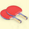 GIAOT tischtennisschläger Set tischtennisschläger Profi Tischtennisschläger 2-Spieler-Set mit Schlägertasche, Tischtennisschläger für Familienaktivitäten, Schule und Sportverein(Color:A,Size:)