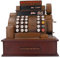 Itonash Retro-Registrierkassenmodell, Vintage-Stil, Retro-Registrierkasse aus Eisen, Desktop-Ornament, Stressabbau-Dekor für das Heimbüro, Wunderschön Handgefertigt mit Exquisiten